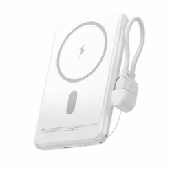 Leotec LEPOWW20W5W batteria portatile Polimeri di litio (LiPo) 5000 mAh Carica wireless Bianco - Vista aggiuntiva 3
