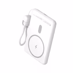 Leotec LEPOWW20W5W batteria portatile Polimeri di litio (LiPo) 5000 mAh Carica wireless Bianco - Vista aggiuntiva 4