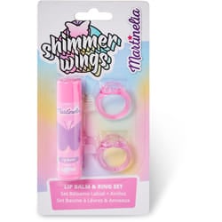 Martinelia Shimmer Wings Lip Balm &amp; Ring Set 