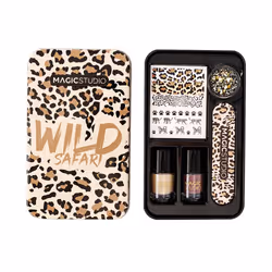Wild Safari Savage Nail Art cofanetto 6 pz