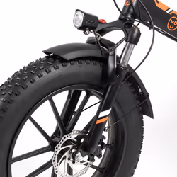 Youin BK1201 bicicletta elettrica Nero, Arancione Alluminio 20 20" 27 kg - Vista aggiuntiva 6