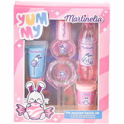 Prima di tutto il divertimento. Il prodotto Martinelia Yummy The Sweetest Beauty Set fa divertire i bambini, li fa sentire ad ...