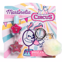 Prima di tutto il divertimento. Il prodotto Martinelia Circus Makeup & Keychain fa divertire i bambini, li fa sentire adulti  ...