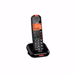 SPC Comfort Kairo, Telefono DECT, Cornetta wireless, Telefono con vivavoce, Identificatore di chiamata, Nero