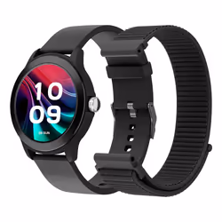 SPC Smartee Duo Vivo 2 3,35 cm (1.32") AMOLED Digitale 466 x 466 Pixel Touch screen Nero GPS (satellitare) - Vista aggiuntiva 2