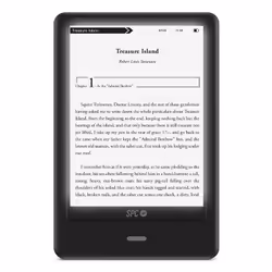 SPC Dickens Light 2 Pro, 15,2 cm (6"), E Ink, 1024 x 758 Pixel, CHM, DOC, EPUB DRM, FB2, HTML, MOBI, PDF, RTF, TXT, BMP, GIF, ...