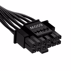 ABYSM Morpheo GX5 1000W alimentatore per computer 20+4 pin ATX ATX Nero, Rosso - Vista aggiuntiva 6