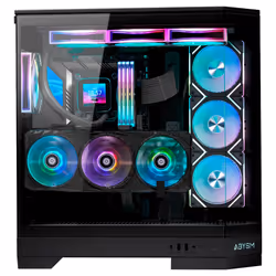 ABYSM Danube Sava H600 Desktop Nero - Vista aggiuntiva 7