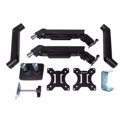 UNYKAch UK710110 Supporti a parete per TV 32" Scrivania Nero - Vista aggiuntiva 7