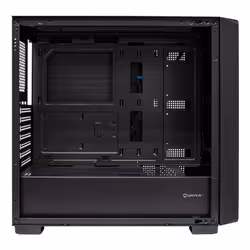 UNYKAch UK121804 computer case Midi Tower Nero, Legno - Vista aggiuntiva 3