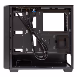 UNYKAch UK121804 computer case Midi Tower Nero, Legno - Vista aggiuntiva 4