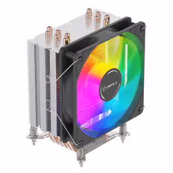 UNYKAch UNYCOOL H60 ARGB Processore Raffreddatore d'aria 12 cm Grigio 1 pz - Vista aggiuntiva 2