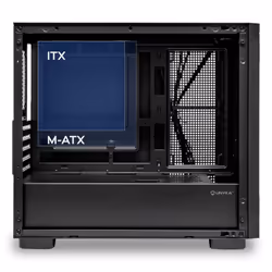 UNYKAch UK121806 computer case Micro Tower Nero - Vista aggiuntiva 7