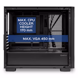 UNYKAch UK121806 computer case Micro Tower Nero - Vista aggiuntiva 8