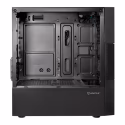 UNYKAch Aero C25 Micro ATX Micro Tower Nero 500 W - Vista aggiuntiva 2