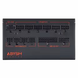 ABYSM AB231301 alimentatore per computer 1300 W 20+4 pin ATX ATX Nero - Vista aggiuntiva 3