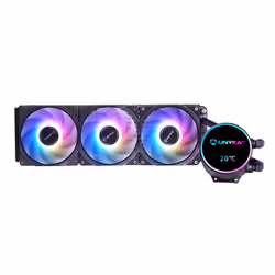 UNYKAch AQUASTORM NEO 360 Processore Kit di raffreddamento a liquido 12 cm Nero - Vista aggiuntiva 2