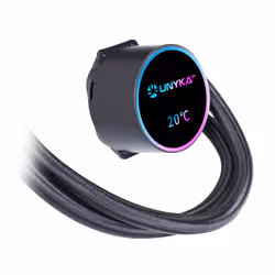 UNYKAch AQUASTORM NEO 360 Processore Kit di raffreddamento a liquido 12 cm Nero - Vista aggiuntiva 5