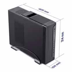 UNYKAch UK2012 80 Plus Bronze Desktop Nero 300 W - Vista aggiuntiva 8