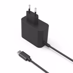 CoolBox COO-NB65-UC2 Caricabatterie per dispositivi mobili Computer portatile, Smartphone, Tablet Nero AC Ricarica rapida Interno - Vista aggiuntiva 2