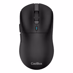 CoolBox W03, Mano destra, Ottico, RF Wireless + Bluetooth + USB Type-C, 10000 DPI, Nero