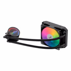 CoolBox Infinite Liquid 120 ARGB, Kit di raffreddamento a liquido, 12 cm, Nero