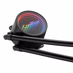CoolBox Infinite Liquid 120 ARGB Processore Kit di raffreddamento a liquido 12 cm Nero 1 pz