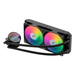 CoolBox Infinite Liquid 240 ARGB Processore Kit di raffreddamento a liquido 12 cm Nero 1 pz
