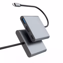 CoolBox miniDOCK C31 Cablato USB 3.2 Gen 1 (3.1 Gen 1) Type-C Grigio - Vista aggiuntiva 3