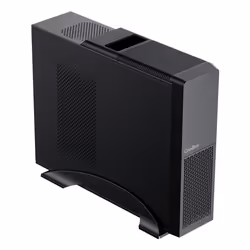 CoolBox PC micro ATX T313 Slim Basso profilo (Slimline - stilizzato) Nero - Vista aggiuntiva 4