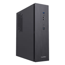 CoolBox PC micro ATX T370 Slim Basso profilo (Slimline - stilizzato) Nero 500 W