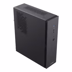 CoolBox PC micro ATX T370 Slim Basso profilo (Slimline - stilizzato) Nero 500 W - Vista aggiuntiva 4
