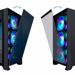 CoolBox GE2000 DualView Tower Nero - Vista aggiuntiva 5