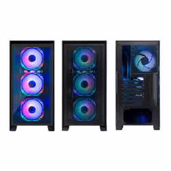 CoolBox GE2000 DualView Tower Nero - Vista aggiuntiva 6