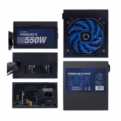 CoolBox COO-FAPW3-550 alimentatore per computer 550 W Nero - Vista aggiuntiva 3