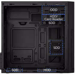 CoolBox COO-PCM680-1 computer case - Vista aggiuntiva 2