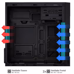 CoolBox COO-PCM680-1 computer case - Vista aggiuntiva 3