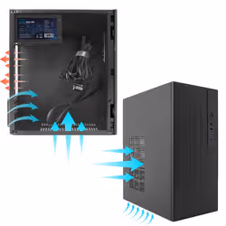 CoolBox COO-PCM460-1 computer case - Vista aggiuntiva 6