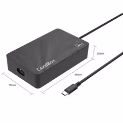 CoolBox COO-NB100-UC adattatore e invertitore Auto 100 W - Vista aggiuntiva 5