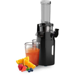 Pelamatic - Estrattore di Succo Lento Compatto Design Elegante Risparmia Spazio Tecnologia Spremitura a Freddo Nutrienti e Vitamine Funzionamento