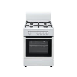 Vitrokitchen CB60BB cucina Gas Cucina a gas 64 L Nero, Bianco