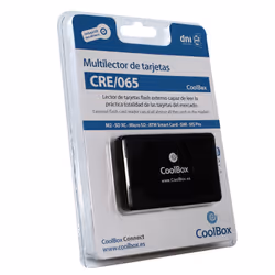 CoolBox CRE-065 lettore di schede USB 2.0 Nero