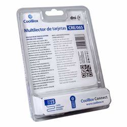 CoolBox CRE-065 lettore di schede USB 2.0 Nero