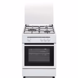 Vitrokitchen CB5530B, Cucina, Bianco, Manopola, Bianco, Frontale, Gas