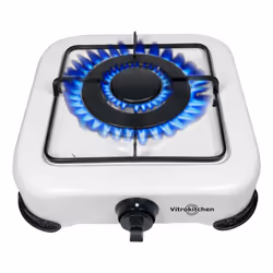 Vitrokitchen 152BB piano cottura Bianco Superficie piana Gas 1 Fornello(i) - Vista aggiuntiva 2