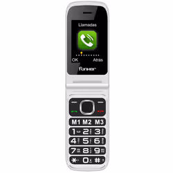 Funker C250 COMFORT POWER 4G 6,1 cm (2.4") 128 g Grigio Telefono per anziani