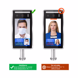 Premier SLD505 lettore di controllo di accesso Terminale di riconoscimento facciale Grigio