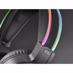 Mars Gaming MHRGB cuffia e auricolare Cablato A Padiglione USB tipo A Nero - Vista aggiuntiva 7