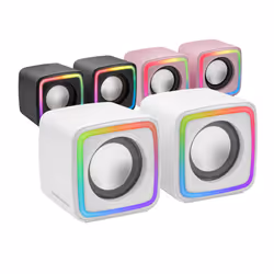 Mars Gaming MSCUBEW altoparlante Bianco Cablato 8 W - Vista aggiuntiva 5