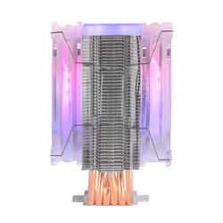 Mars Gaming MCPU66 sistema di raffreddamento per computer Processore Raffreddatore d'aria 12 cm Argento, Trasparente 1 pz - Vista aggiuntiva 4